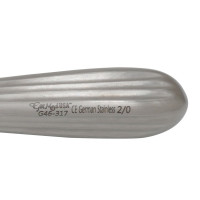 Epstein Curette 8” Hollow Handle Reverse Angle Oval Cups #6 (10.0mm)