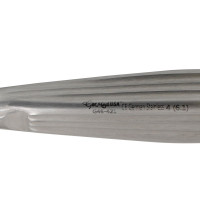 Brun Curette Hollow Handle Straight Shaft Oval Cup 8” #5 (6.7mm)