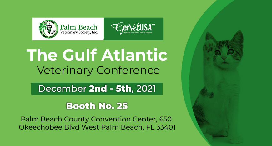 Connect With Us At The Gulf Atlantic Veterinary Conference To Attain Flashing Deals Of Veterinary Surgical Instruments