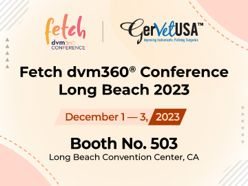 Explore GerVetUSA’S New Products at the Fetch dvm360® 2023