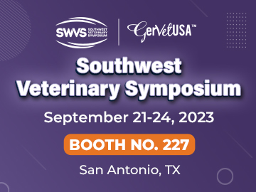 GerVetUSA Inc. Exhibits New Products at South Western Veterinary Symposium