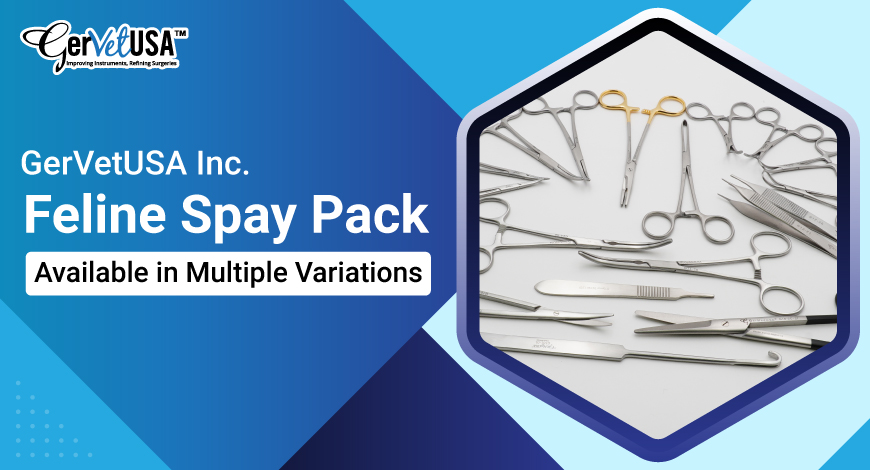 GerVetUSA Inc. Feline Spay Pack Available in Multiple Variations