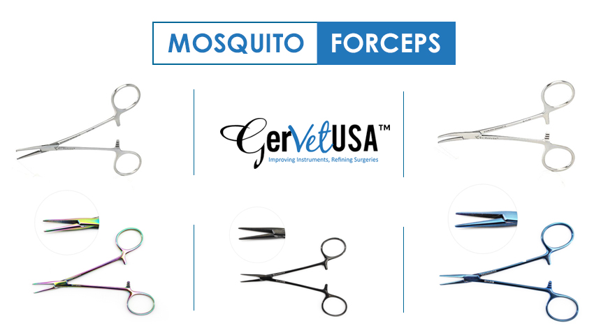 Mosquito Forceps: Their Uses and Applications in Veterinary Surgery
