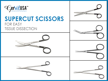 SuperCut Scissors for Easy Tissue Dissection