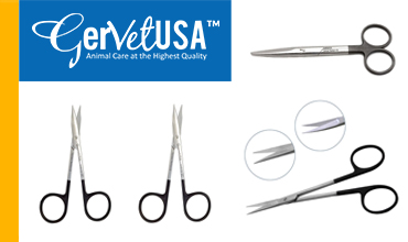 The Most Efficient Veterinary Supercut Surgical Scissors by GerVetUSA