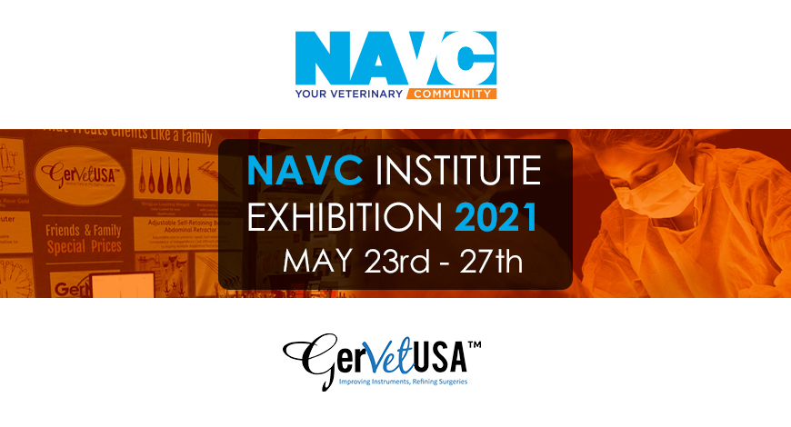 Visit Us @NAVC Institute May 23-27, 2021, and Get Our Newly Designed Instruments
