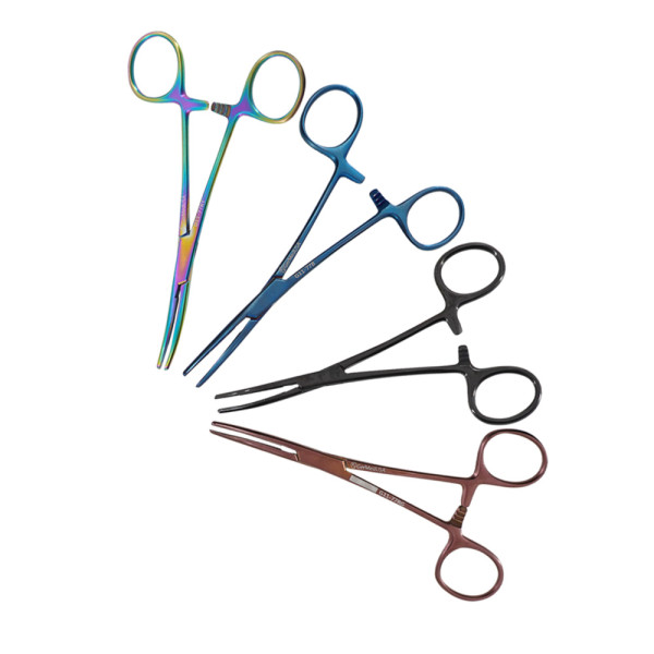 Forceps and Hemostats Color Coated