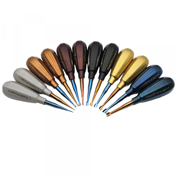 Luxating Wing Angle Left Right Stainless Steel Color Coated