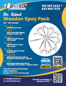 Dr. Robert Weedon Spay Pack