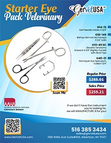 Starter Eye Pack Veterinary