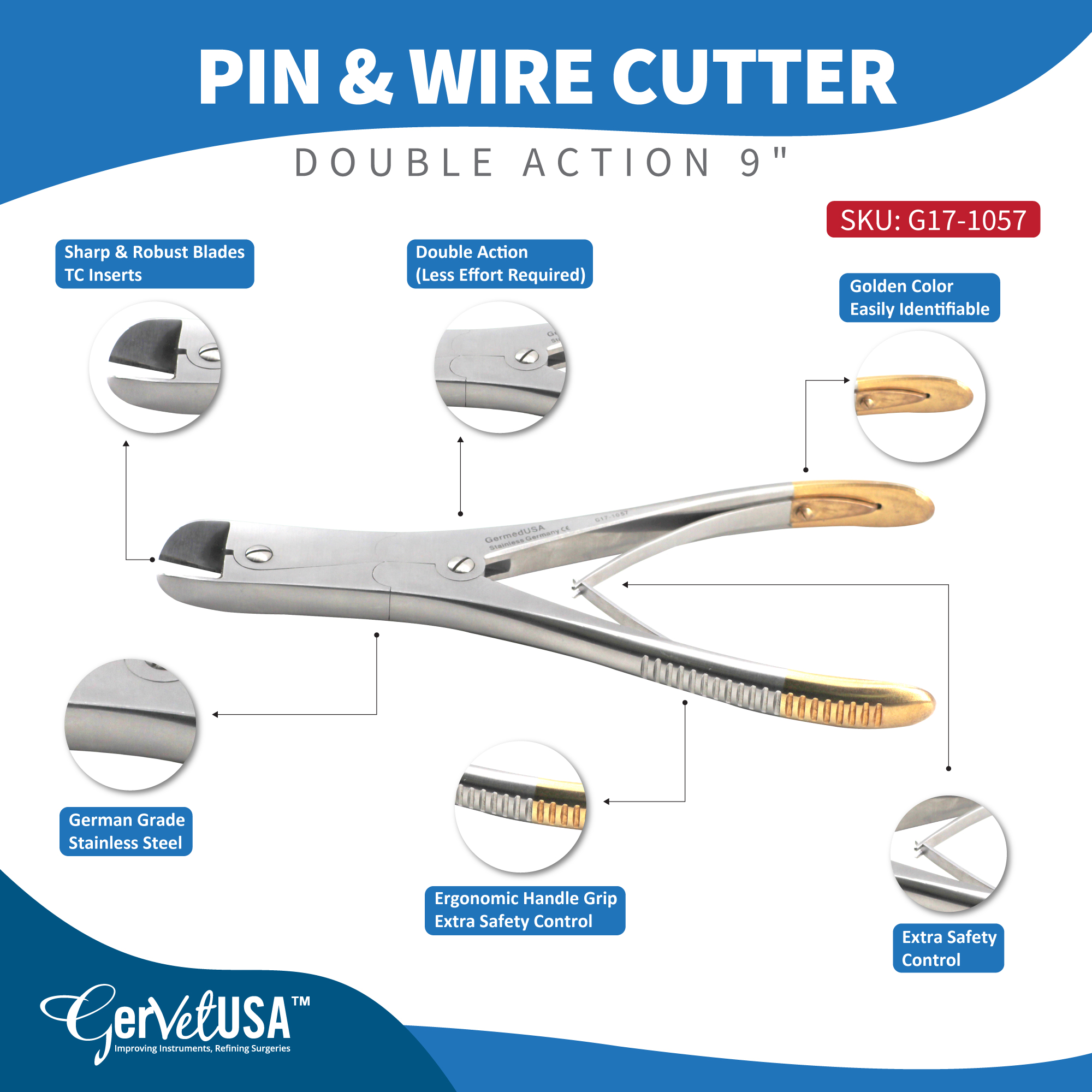 Wire Cutters - Singin Dog Double Reed