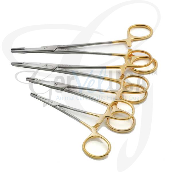 Olsen Hegar Needle Holder Scissors Combination Tungsten Carbide