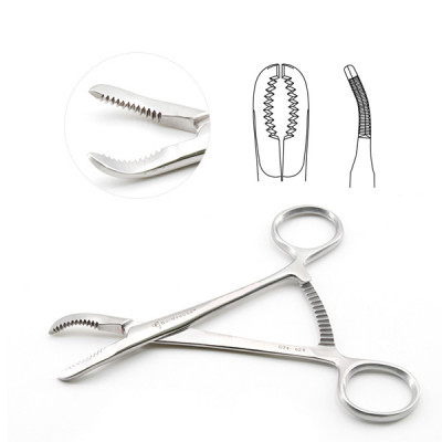 Bone Reduction Forceps - Curved