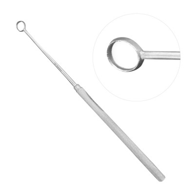 Buck Ear Curette 7" Straight Sharp