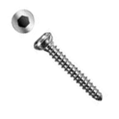 Cortex Bone Screw 1.5mm Self-Tapping Hex Head