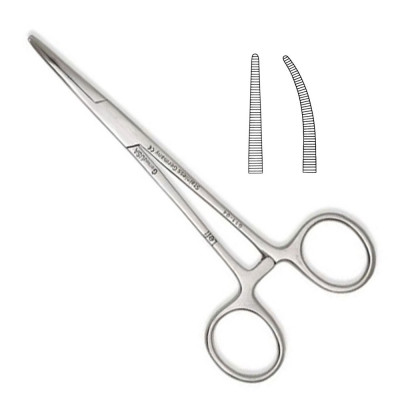 Crile Hemostatic Forceps 5 1/2", Left Hand