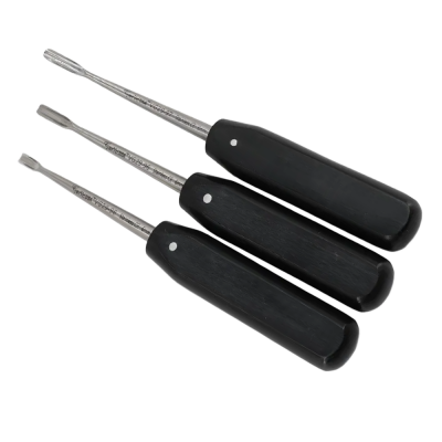 Equine Extraction Elevator 8” - 6mm Tip Phenolic Handle