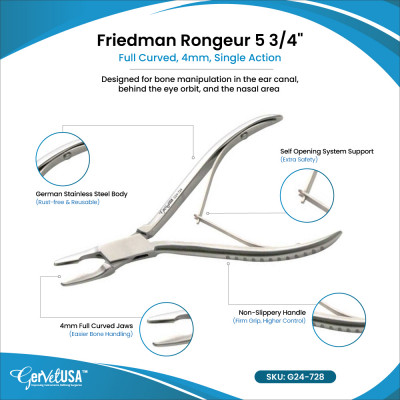 Friedman Rongeur Curved