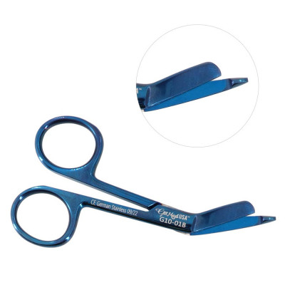 Lister Bandage Scissors 3 1/2 inch Blue Coated