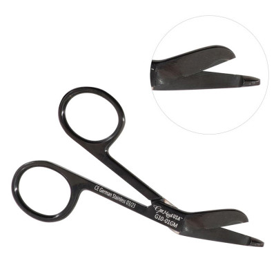 Lister Bandage Scissors 3 1/2 inch Gun Metal Coating