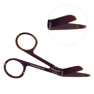 Lister Bandage Scissors 3 1/2" Purple Coated