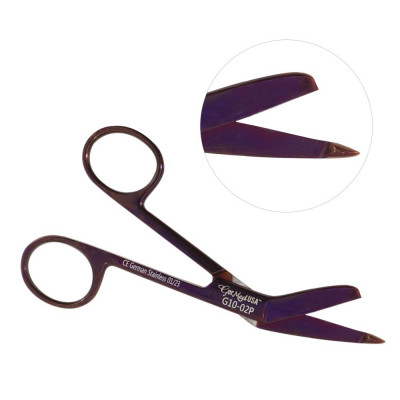 Lister Bandage Scissors 4 1/2 inch Purple