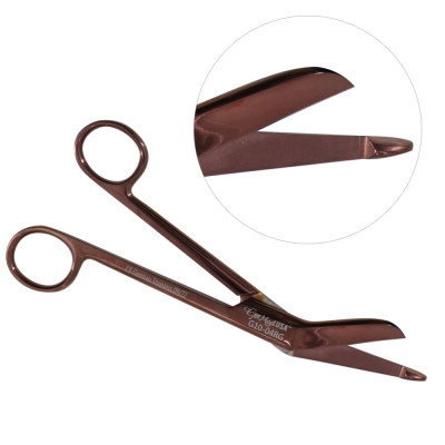 Lister Bandage Scissors 7 1/4 inch Rose Gold