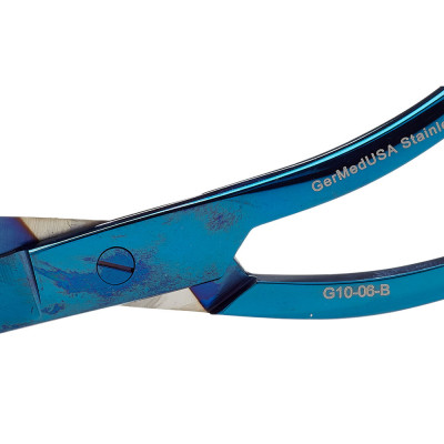 Hi Level Bandage Scissors 5 1/2" Blue Coated (Knowles)