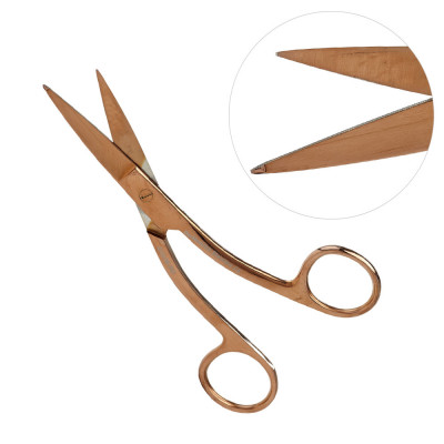 Hi Level Bandage Scissors 5 1/2 inch Rose Gold (Knowles)
