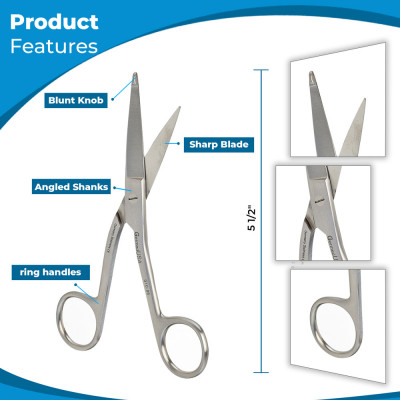 Hi-Level Bandage Scissors, Knowles