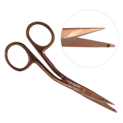 Hi Level Bandage Scissors 4 1/2 inch Rose Gold (Knowles)