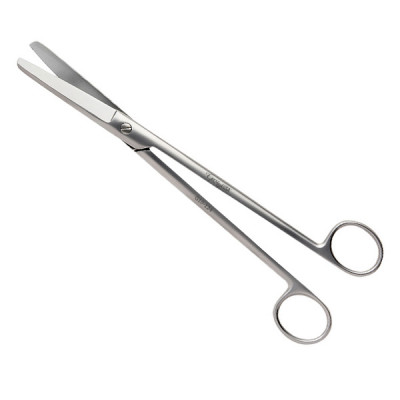 Sims Uterine Scissors 8 inch Straight - Sharp/Blunt