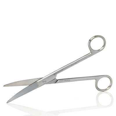 Sims Uterine Scissors 8`` Curved - Sharp/Blunt