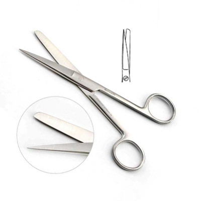 Operating Scissors Straight 6" - Sharp/Blunt