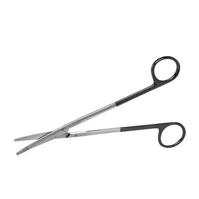 Ragnell Dissecting Scissors 5 inch SuperCut Flat Tip Curved