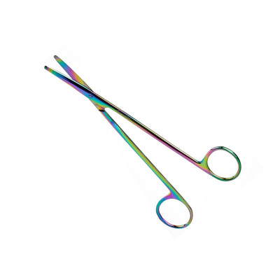 Metzenbaum Dissecting Scissors 5" Standard Curved Rainbow