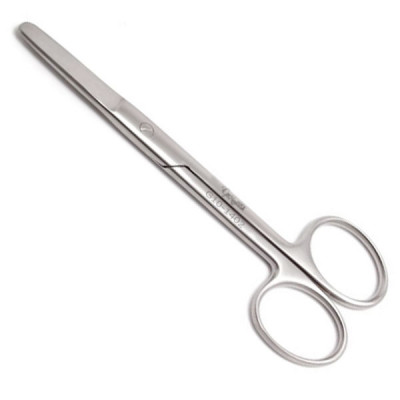 T15-1055] Operating Scissors - Straight Tip - Blunt - 5 – Trinity
