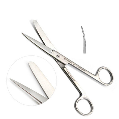 Operating Scissors 4 1/2" Curved - Sharp/Blunt