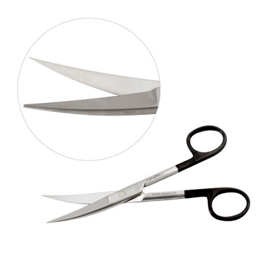 Operating Scissors SuperCut Sharp Sharp Curved 5 inch