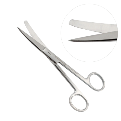 Operating Scissors 6 1/2 inch Curved - Sharp/Blunt