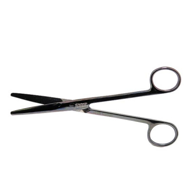 Mayo Dissecting Scissors Straight 5 1/2`` Gun Metal Coated