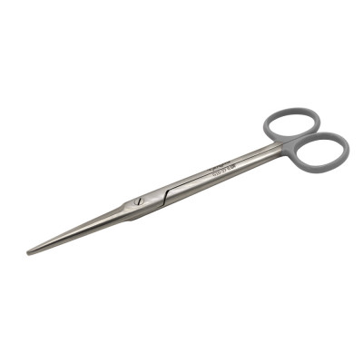 Mayo Dissecting Scissors Straight 6 3/4``, Ring Gray Coated