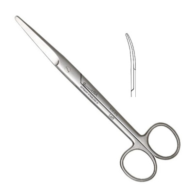 Mayo Dissecting Scissors 5 1/2 inch, Curved, Left Hand