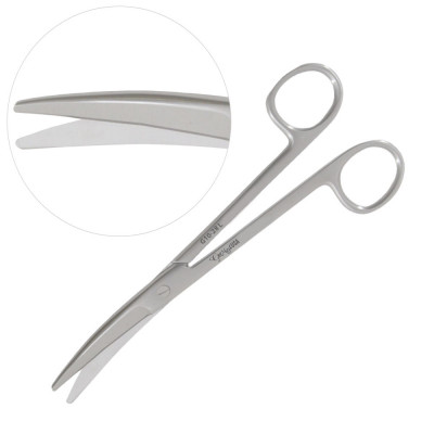 Mayo Dissecting Scissors 5 1/2 inch, Curved, Left Hand