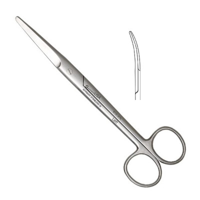 Mayo Dissecting Scissors 6 3/4", Curved, Left Hand