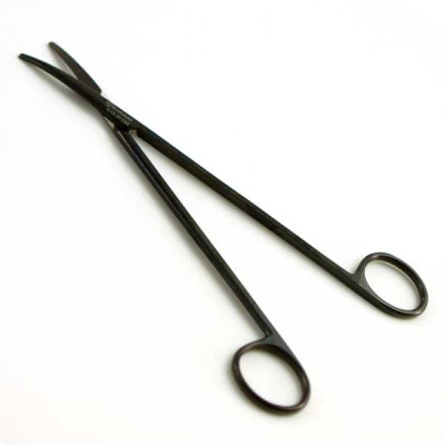 Metzenbaum Scissors 7 inch Curved, Gun Metal