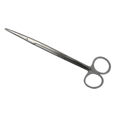 Metzenbaum Scissors 7 Curved, Ring Gray Coated