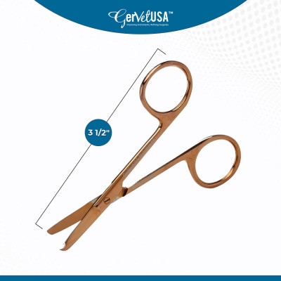 Spencer Stitch Scissors 3 1/2" Rose Gold Coating