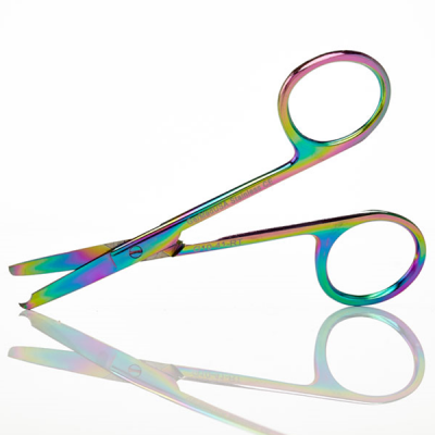Spencer Stitch Scissors 3 1/2 inch Rainbow Color