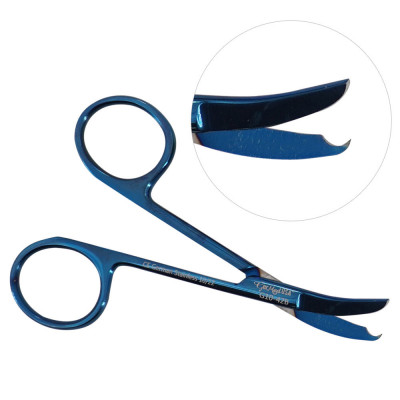 Northbent / Shortbent Stitch Scissors 3 1/2 inch Blue